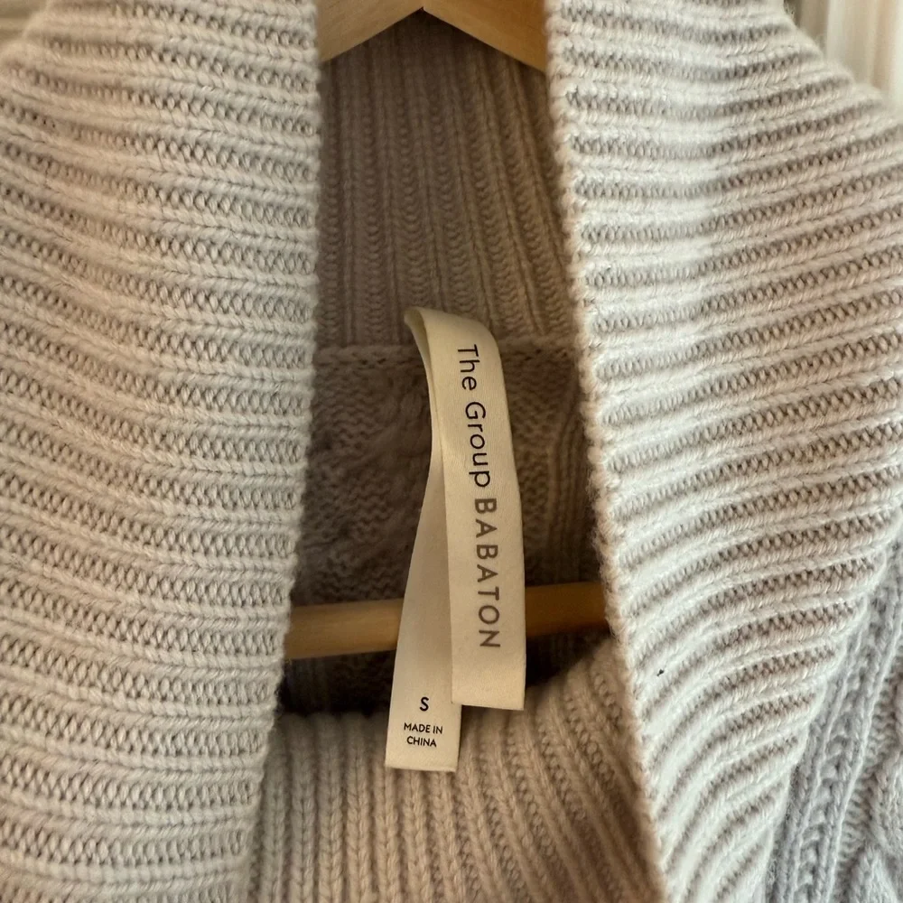 Aritzia Babaton Cliffs Turtleneck Merino Sweater - Picture 3 of 5